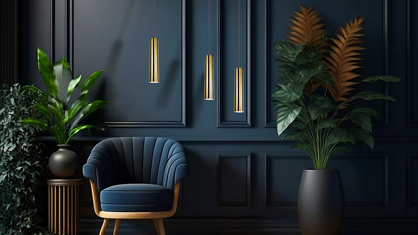 Lampa wisząca Napoli metalowa złota