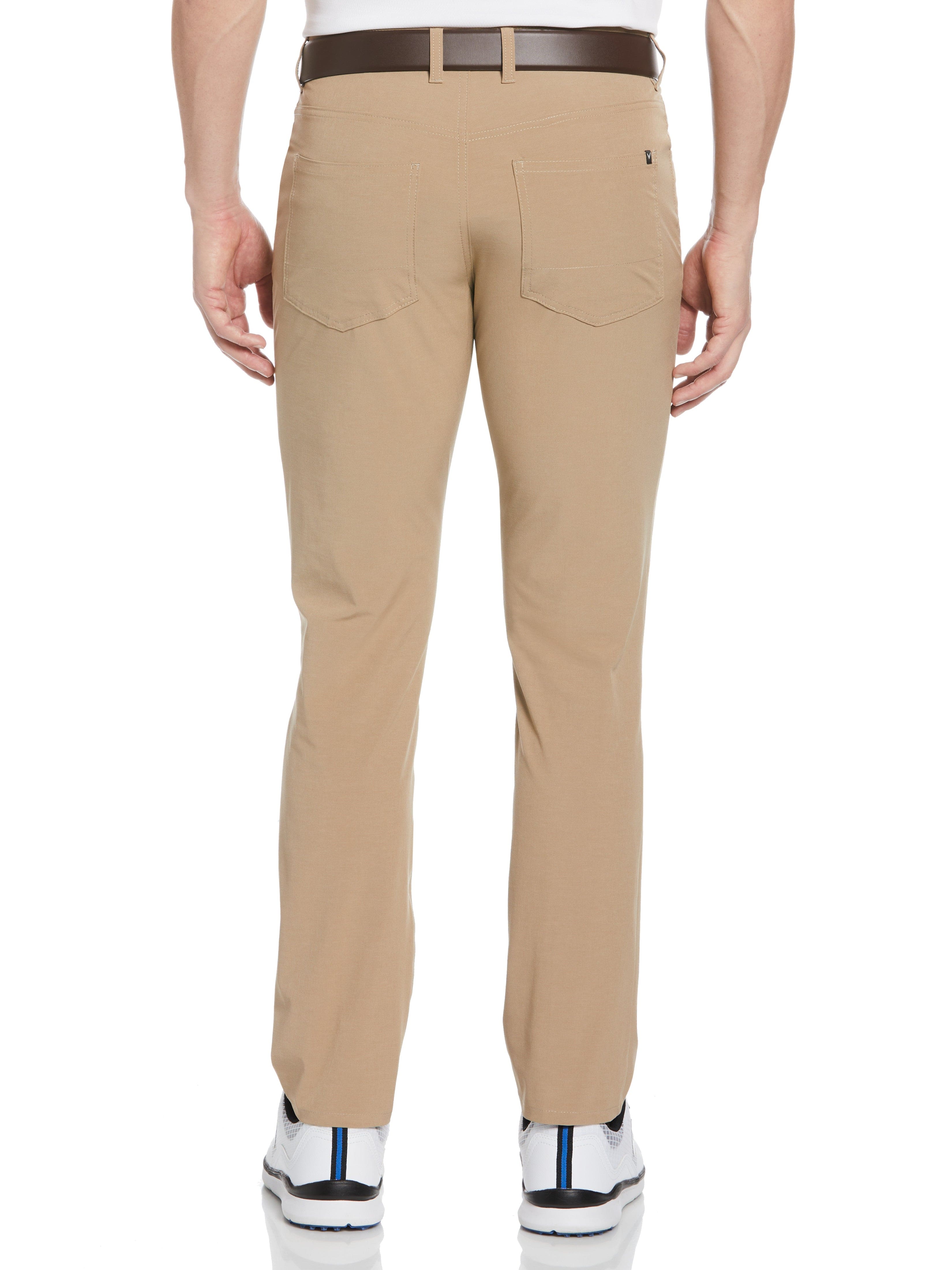 Mens Textured 5-Pocket Pant