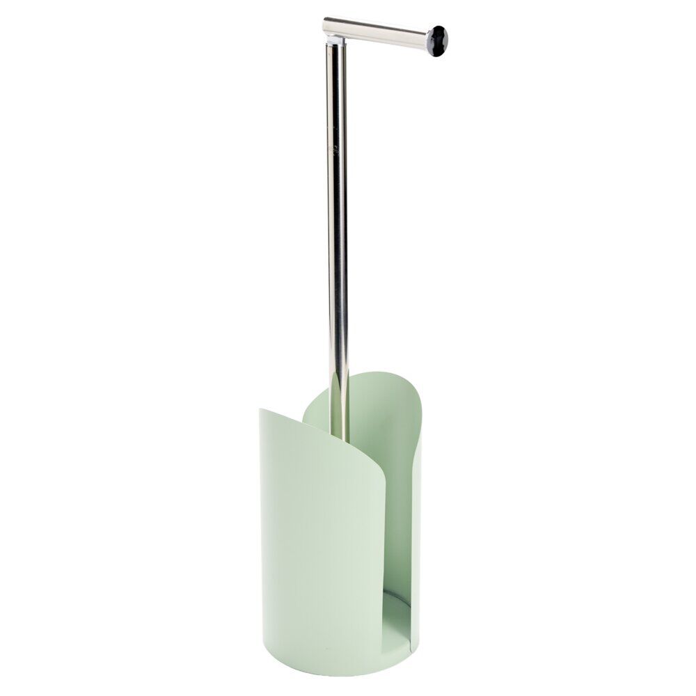 Support papier WC métal et plastique Ø15xH61cm (3 modèles)