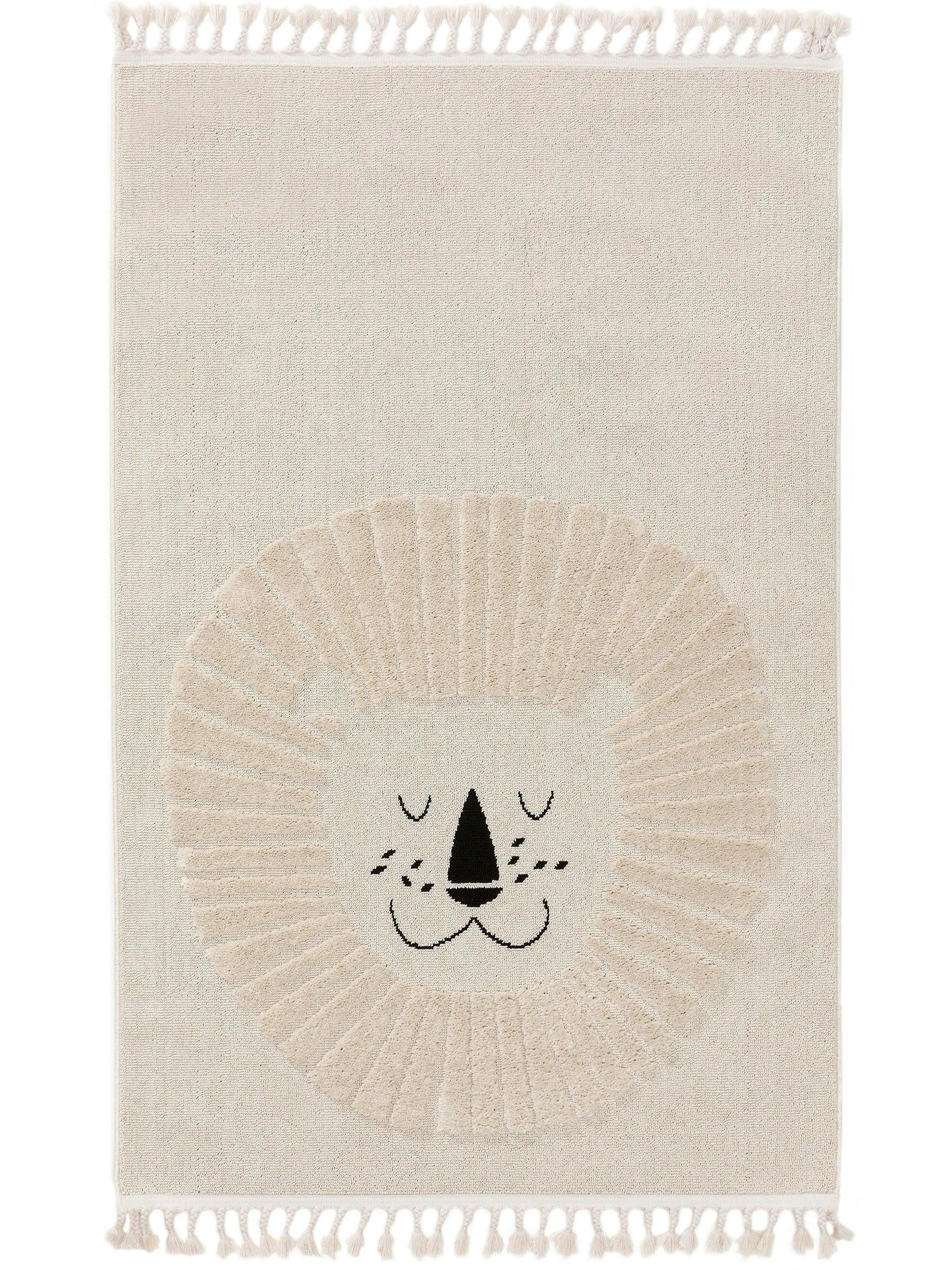 MOMO - Tapis enfant crème 120x180