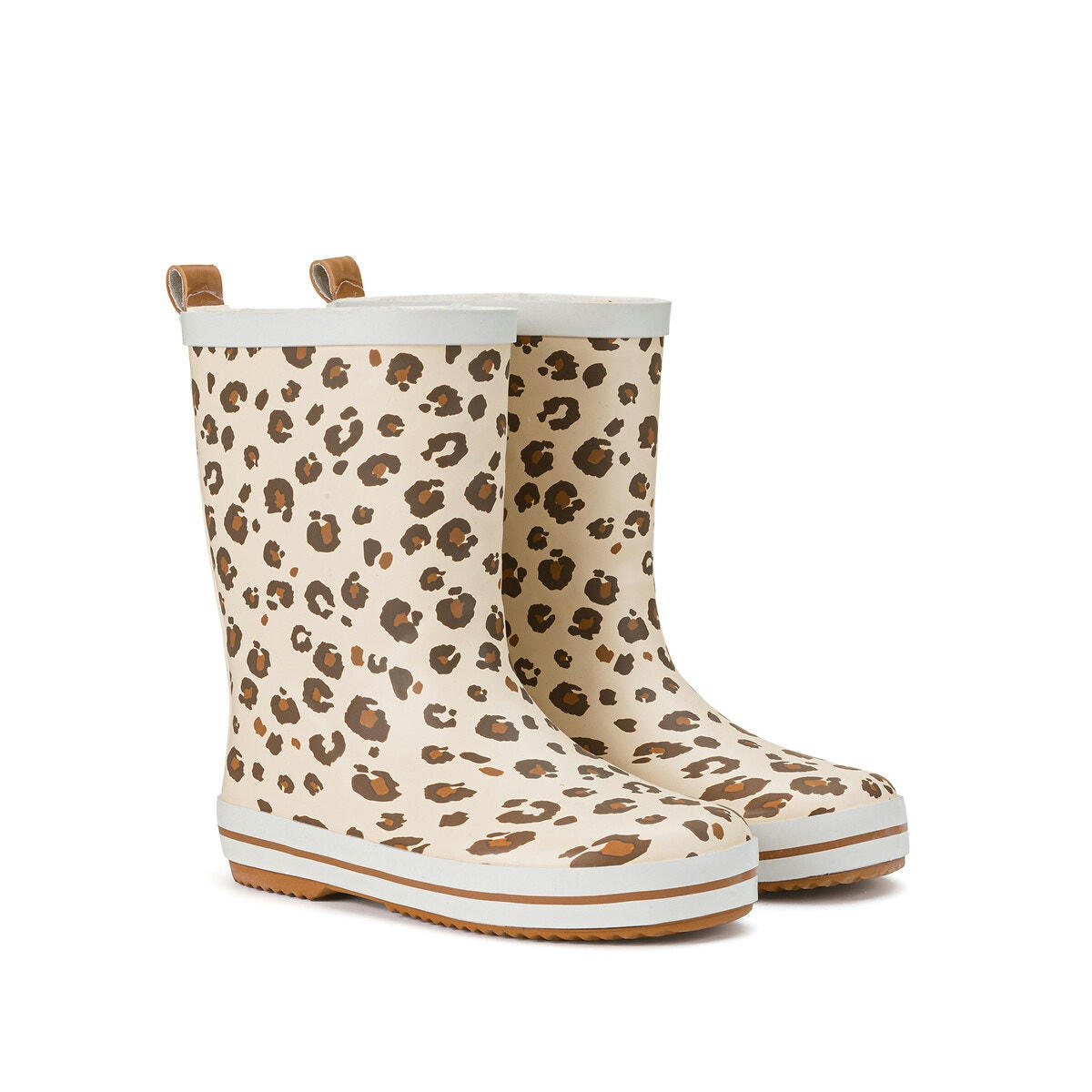 Bottes de pluie, imprimé léopard