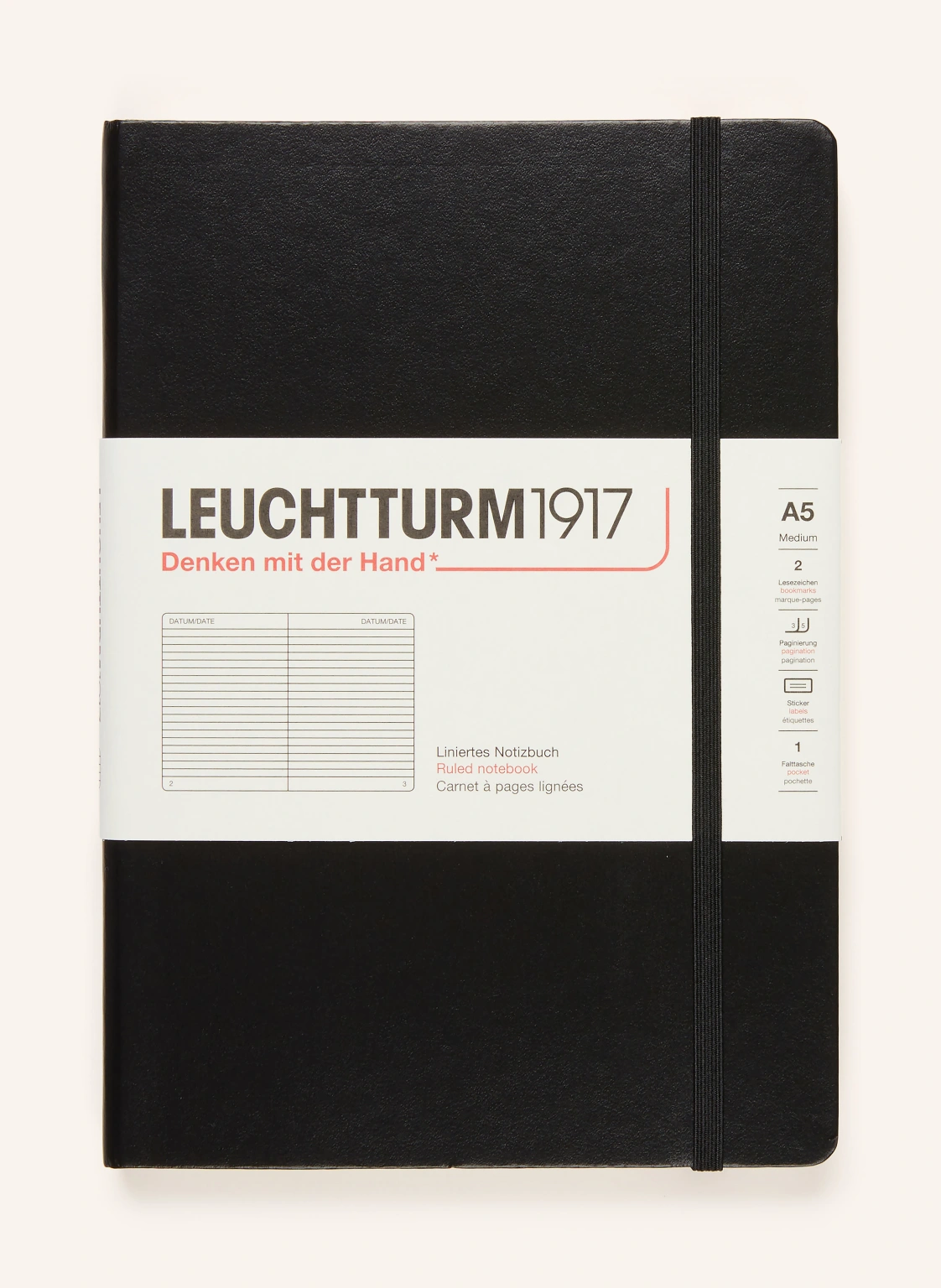 LEUCHTTURM1917 Notizbuch MEDIUM