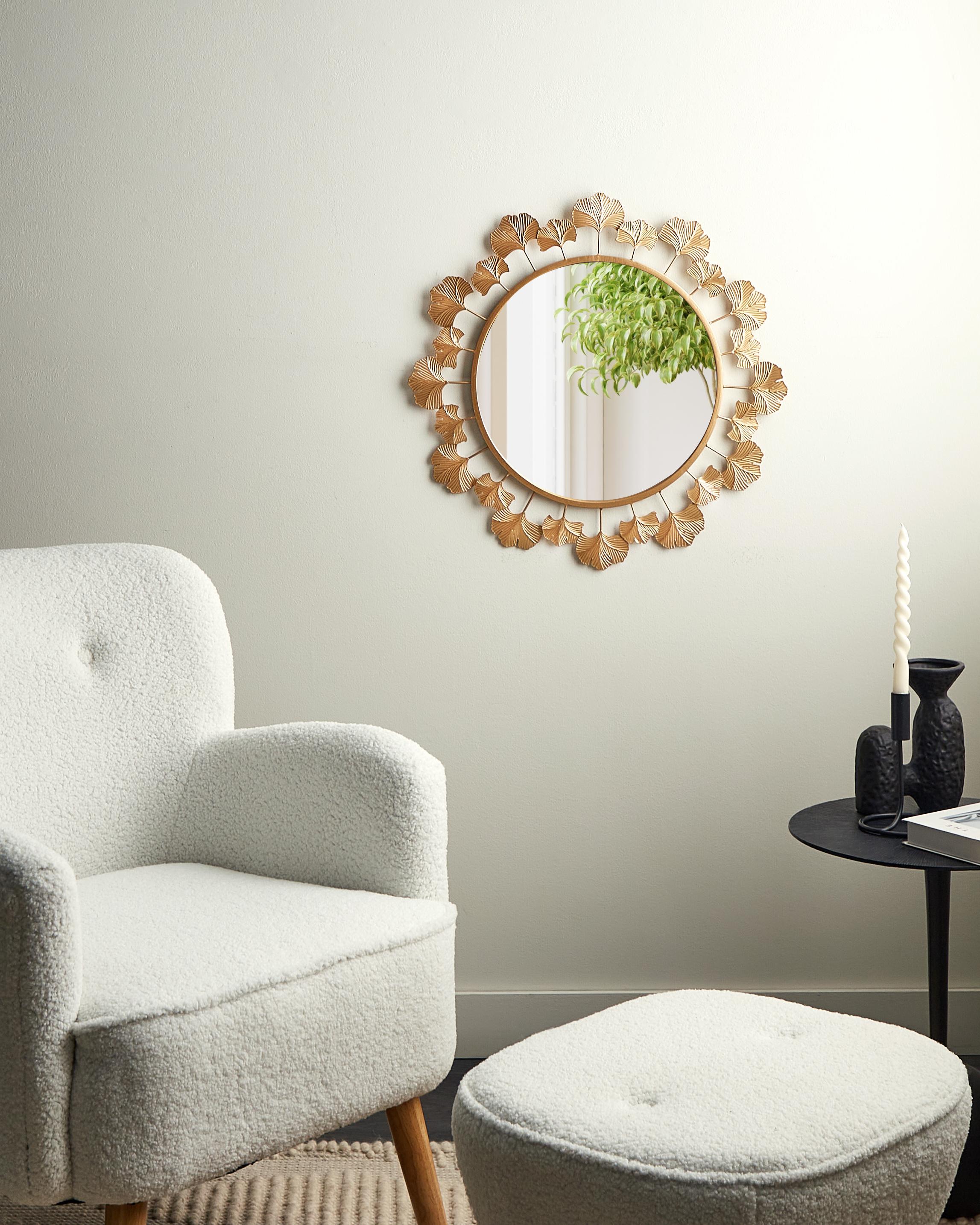 Wall Mirror CODOLET 60 cm 60 cm Metal Gold