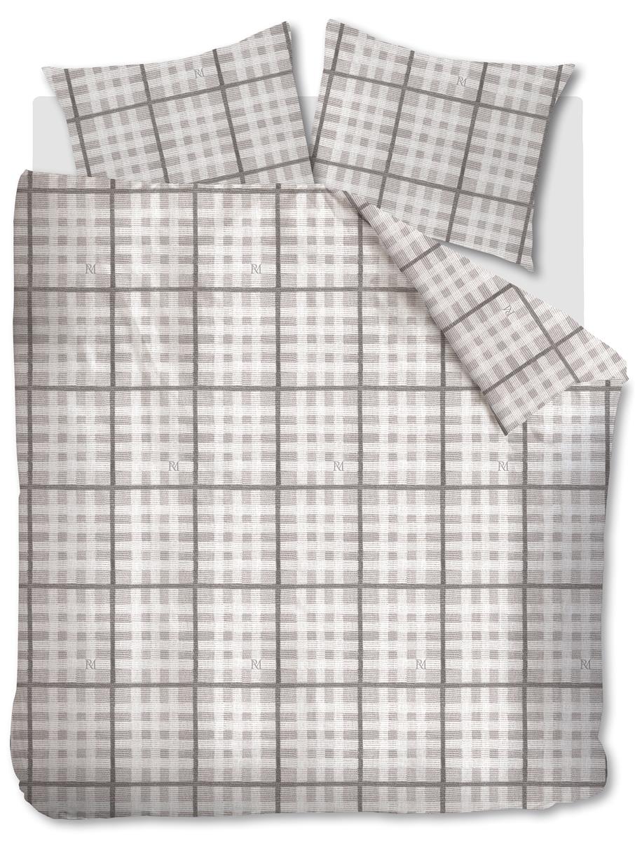 Rivièra Maison - Brody dekbedovertrek - Tweepersoons - 200x200/220 cm - Zand
