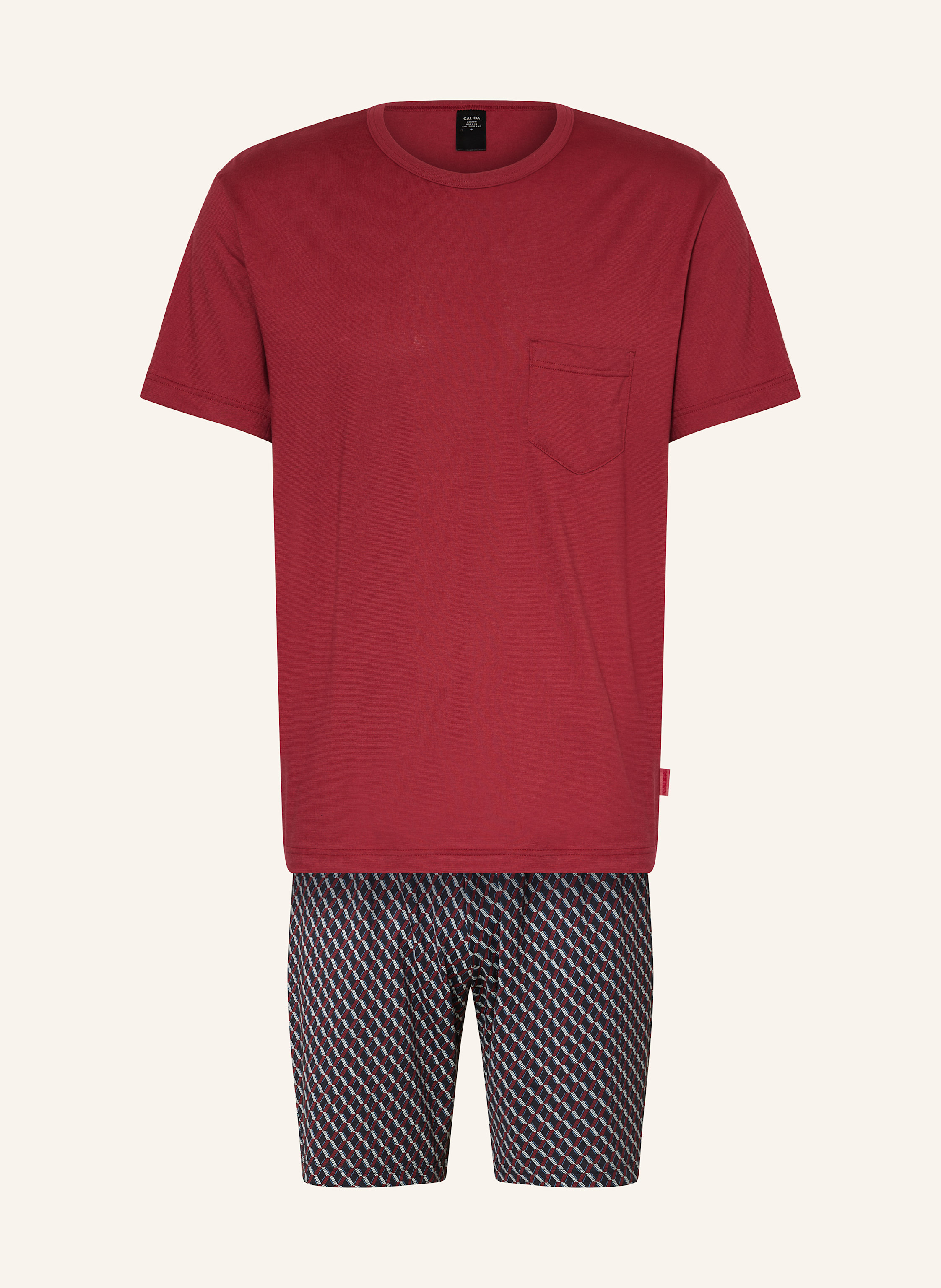 CALIDA Shorty-Schlafanzug RELAX IMPRINT