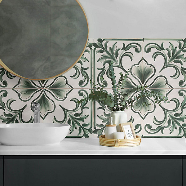 Panneau Mural Wallfluent 120x60 cm Mosaïque Rectangulaire Dans Les Tons 1 pièce