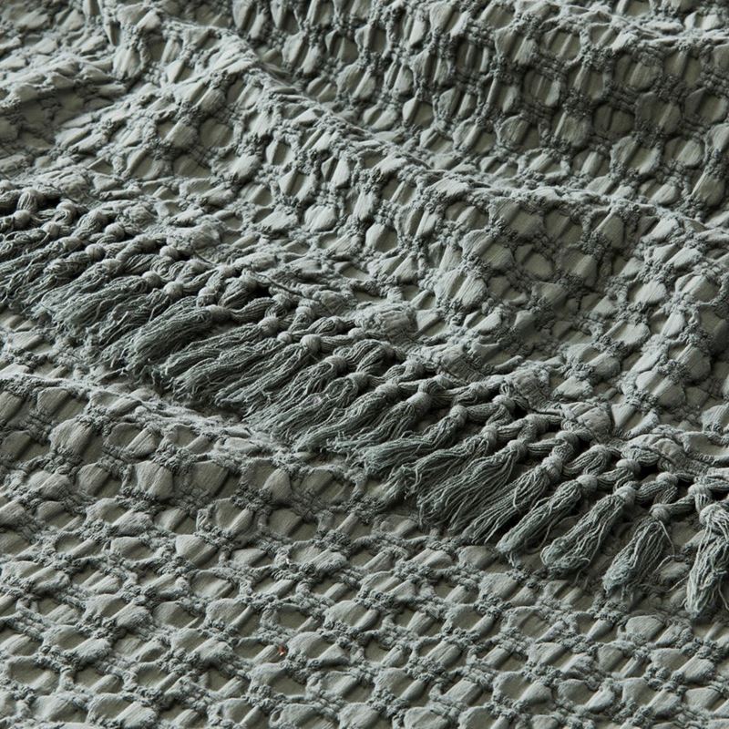 Byron Smokey Green Throw