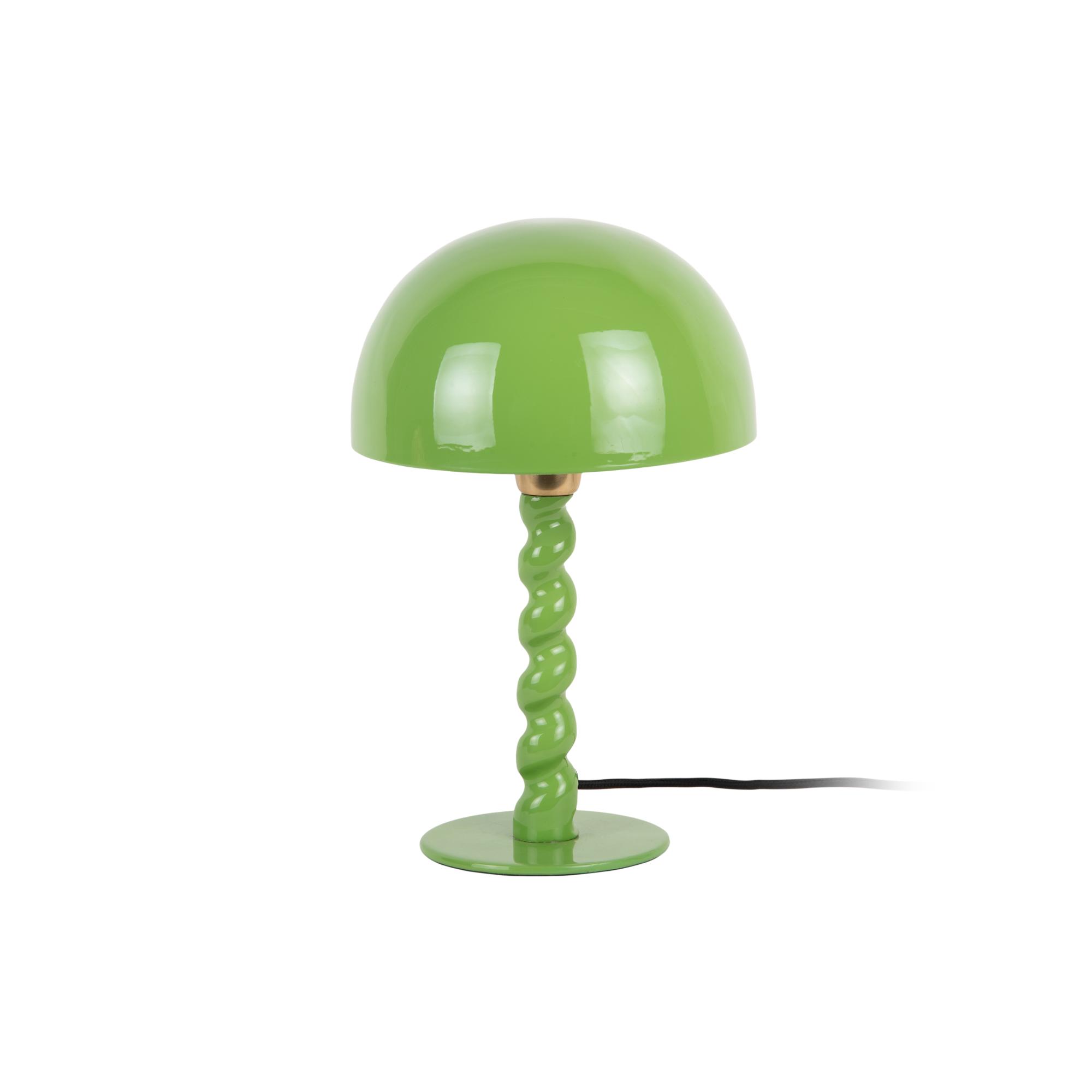 Leitmotiv tafellamp Prisa - groen - 25x25x39cm - Paddenstoellamp