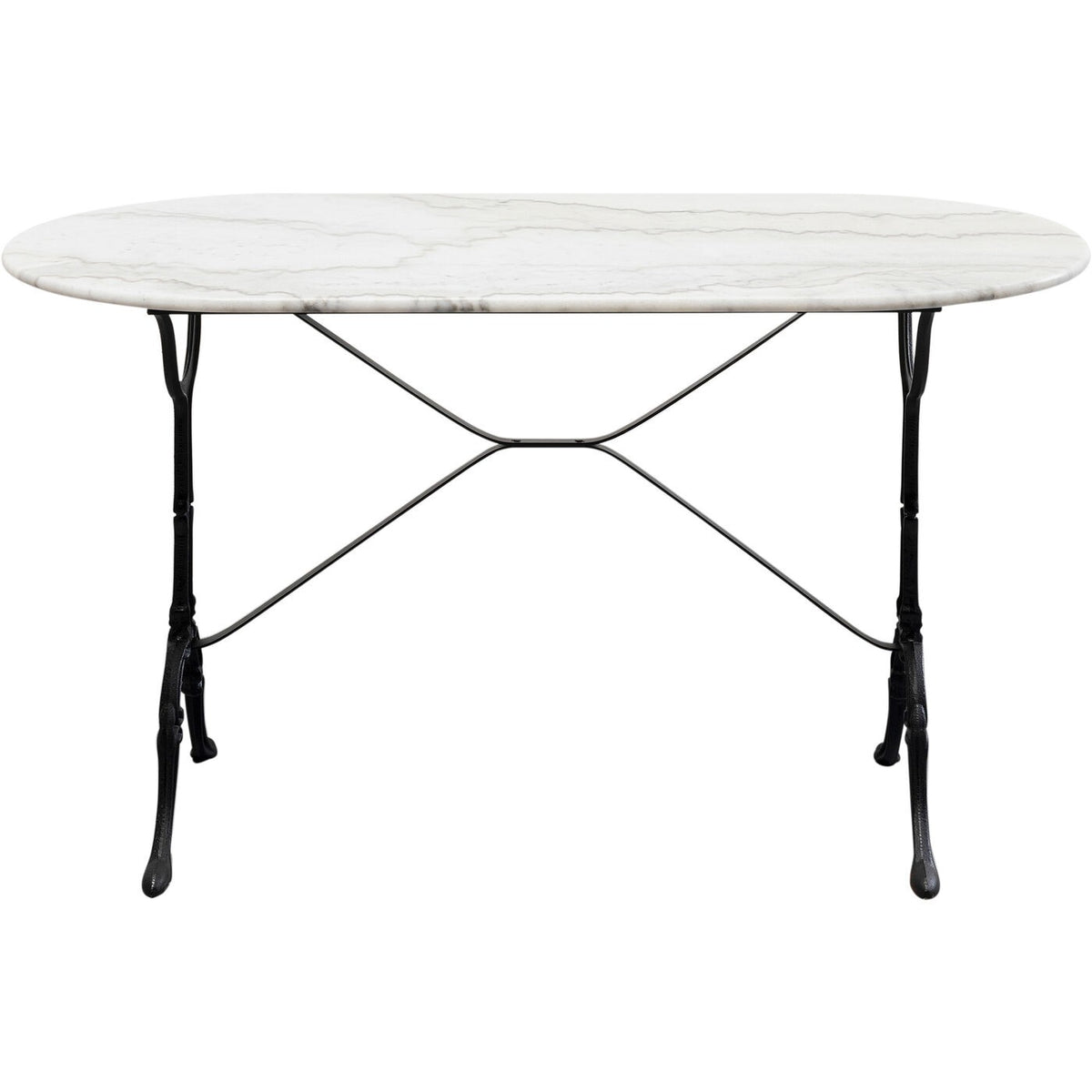 Kare Design Eettafel Bistrot 120x60cm wit marmer