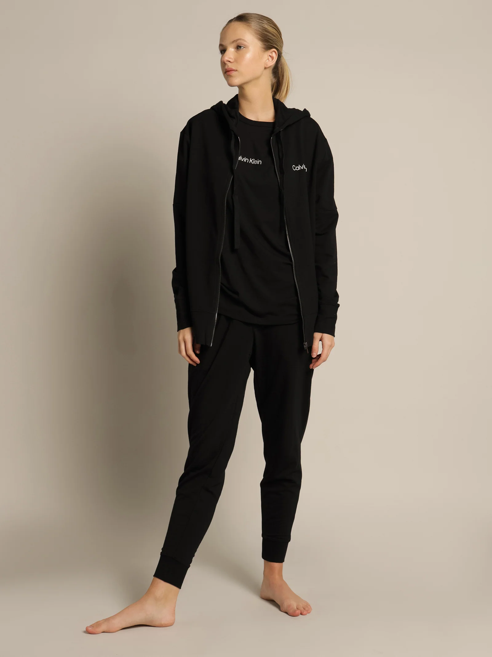 Modern Structure Lounge Zip-Up Hoodie
