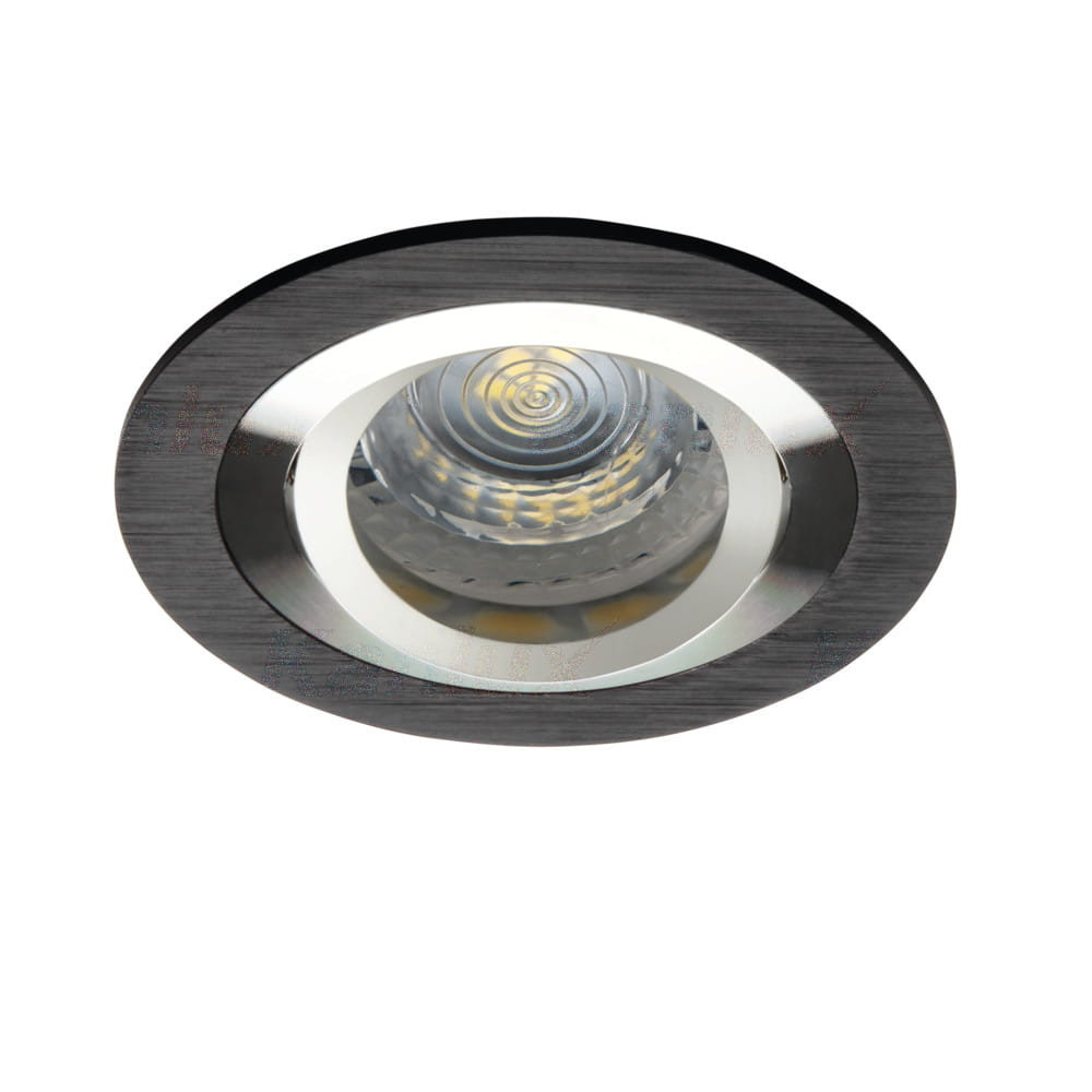Oprawa wpuszczana okrągła czarna 9cm SEIDY 1xGX5.3x50W IP20 Kanlux