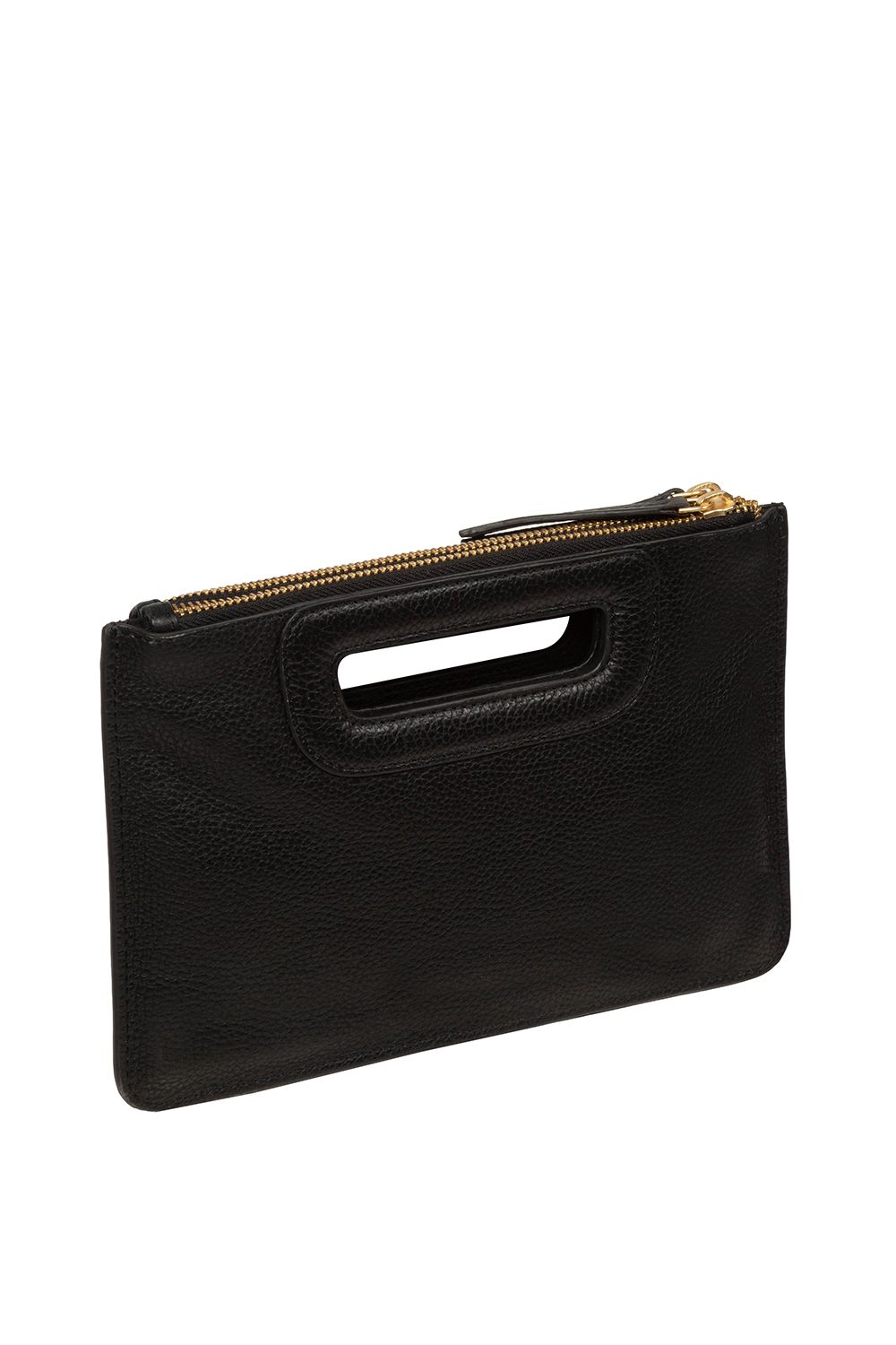 Pure Luxuries London Guinevere' Leather Clutch Bag