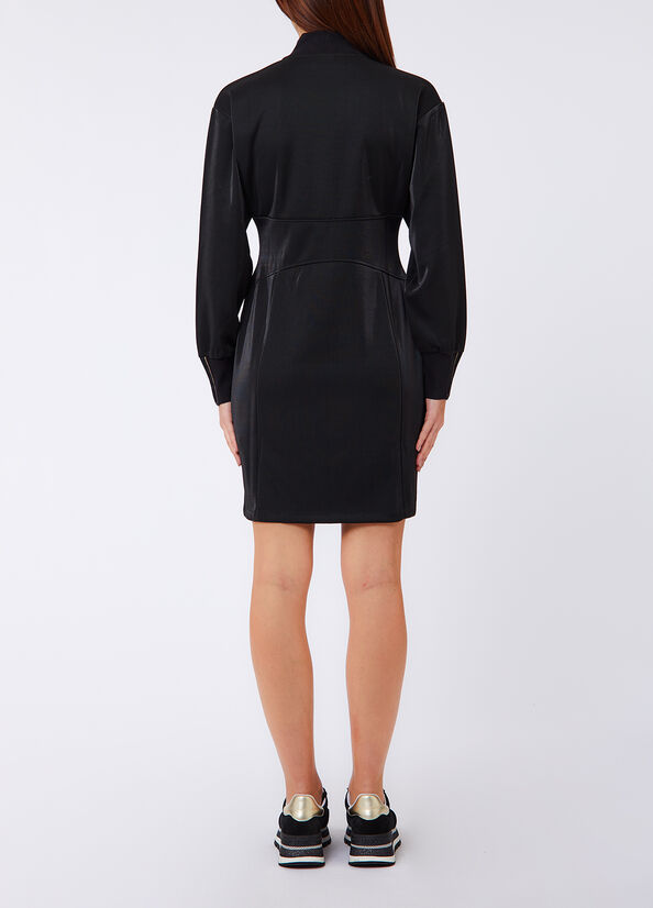 Abito in jersey con zip