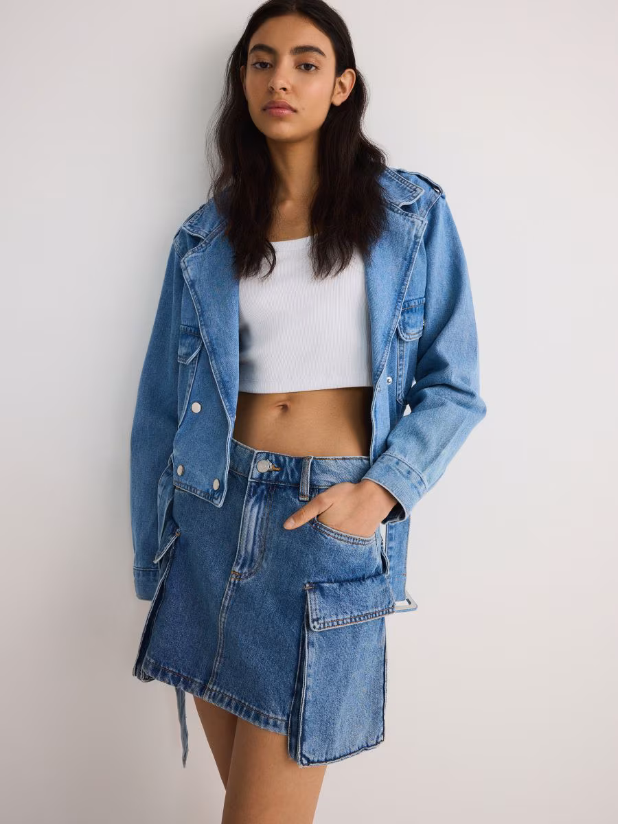 Skirt With Cargo Pockets