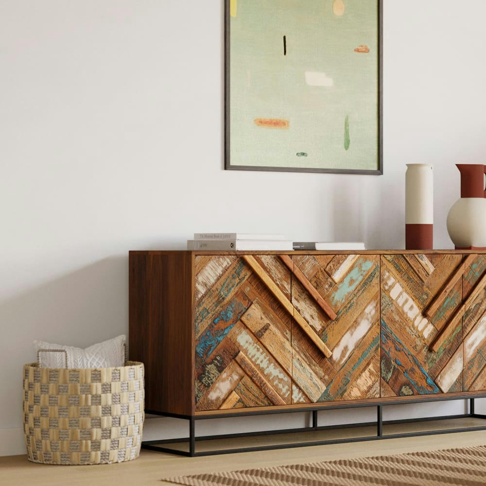 ZOLA - Set de 3 paniers en fibre naturelle