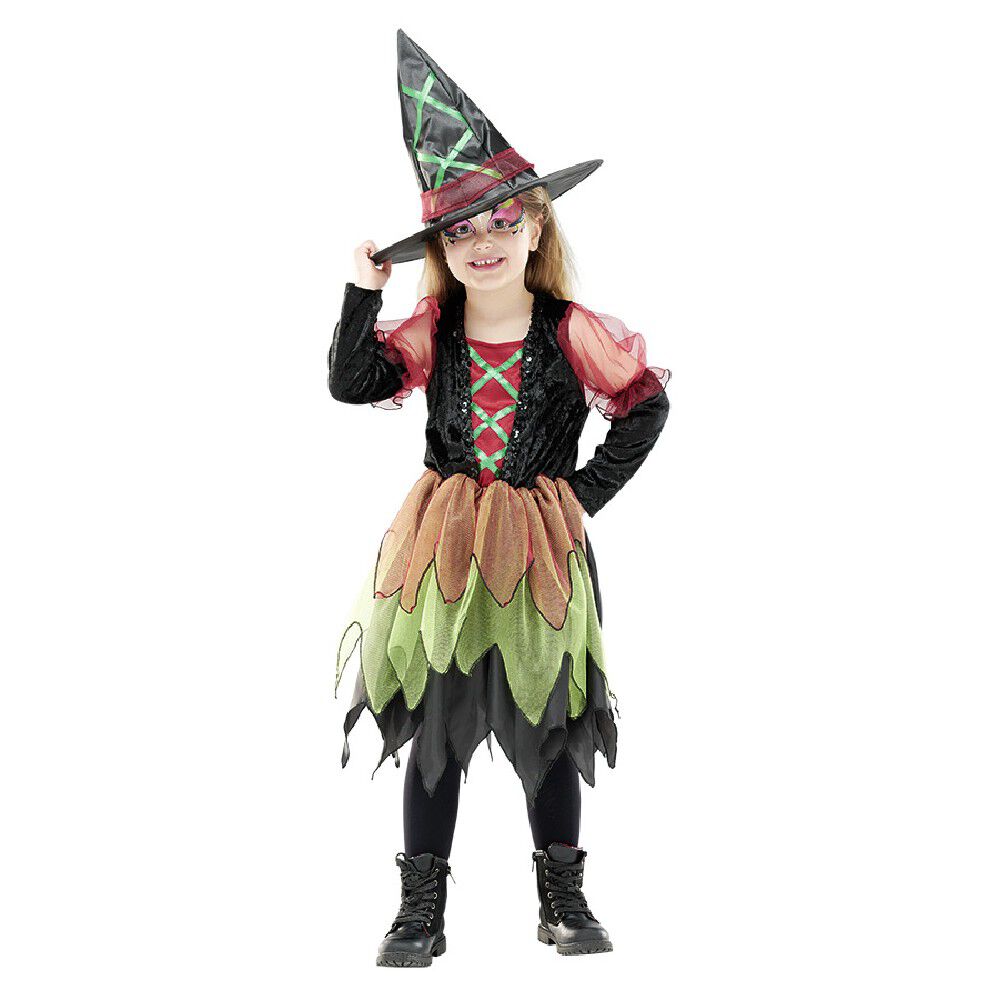 Déguisement enfant sorcière Halloween 7 à 10 ans