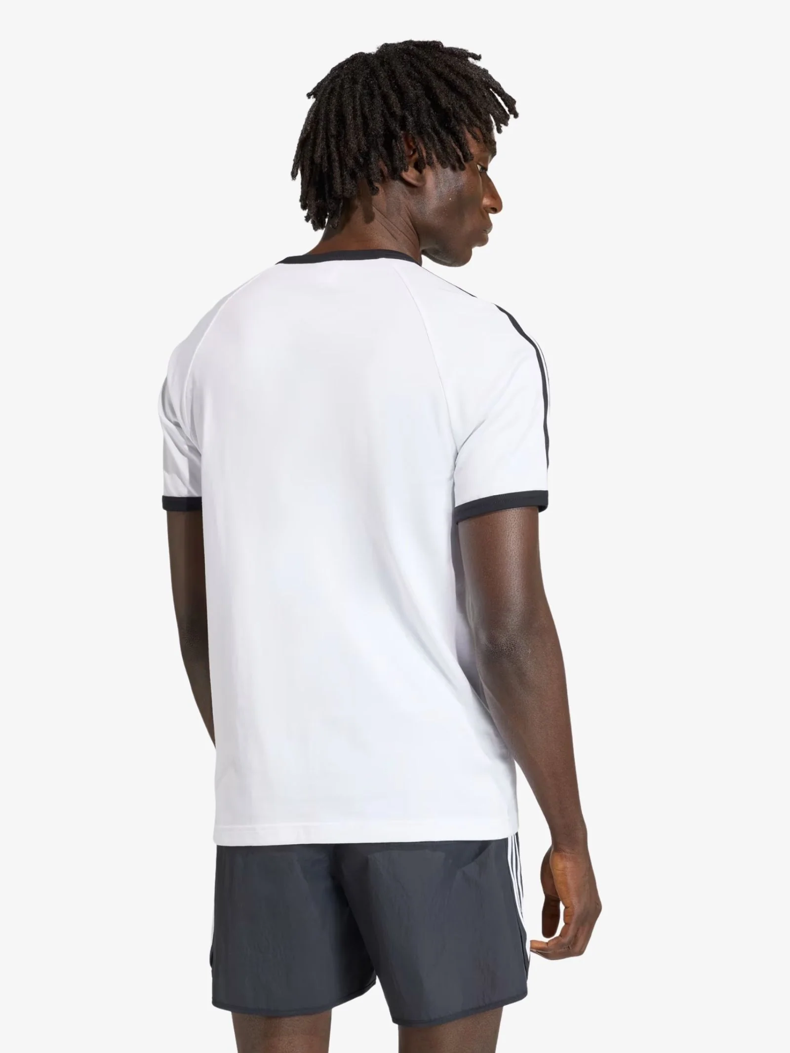 3-Stripes Slim Ringer Tee