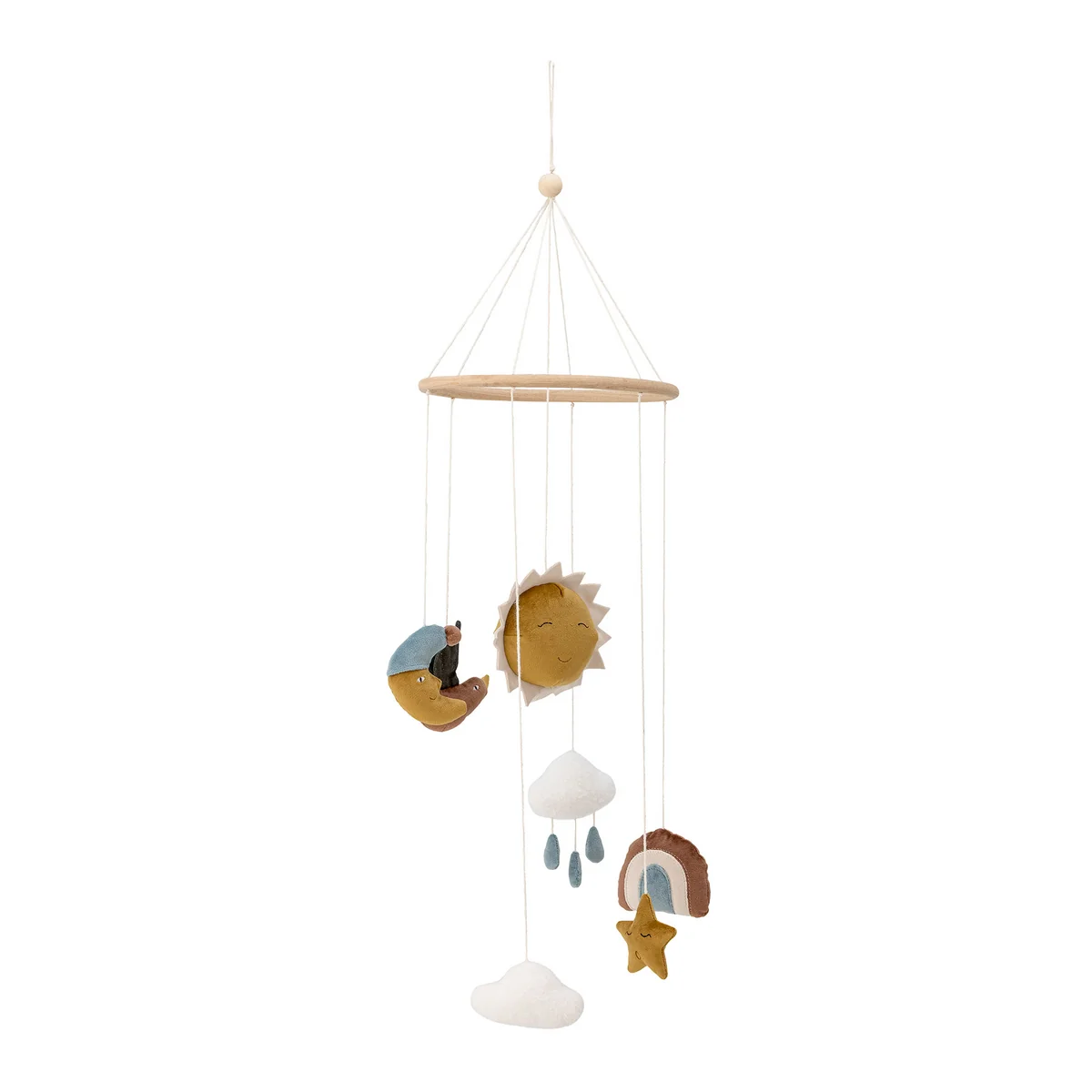 Bloomingville - Vigge Mobile Ø 20 x H 70 cm, braun