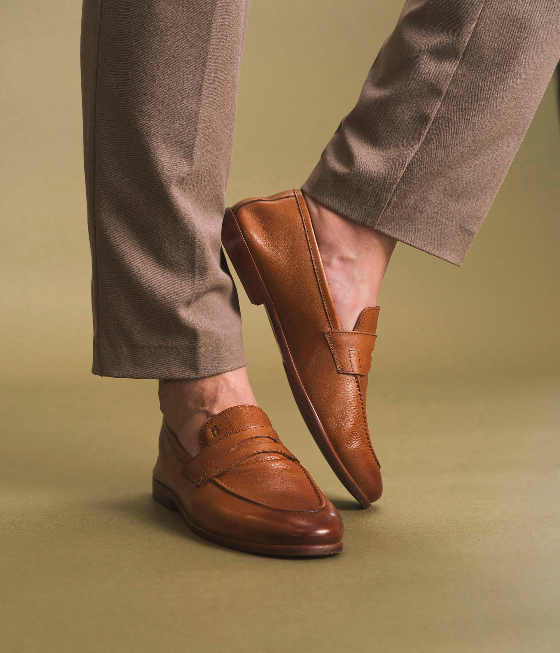 Mocassin Lucien cognac