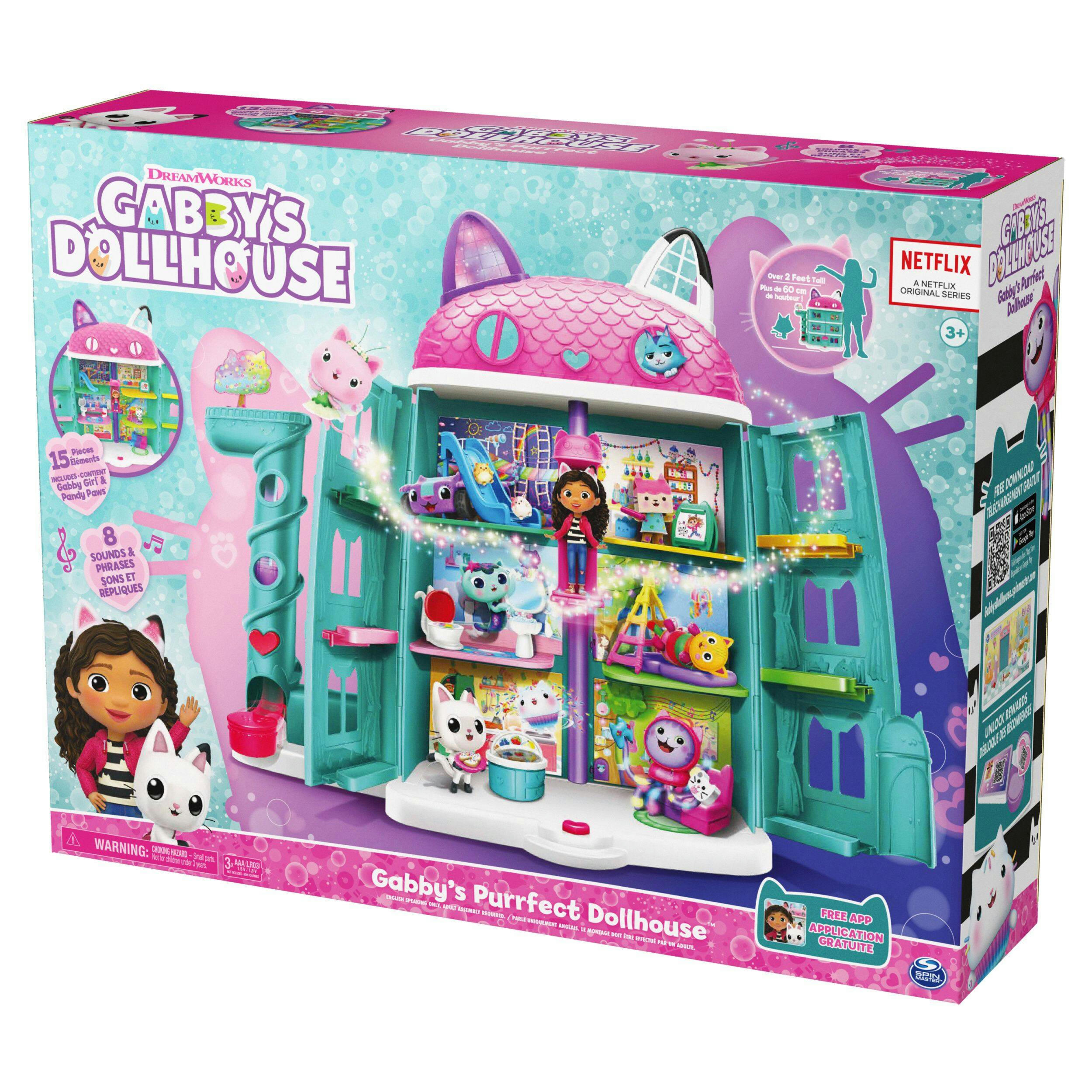 Gabby's Dollhouse Purrfect Dollhouse, Ages 3+