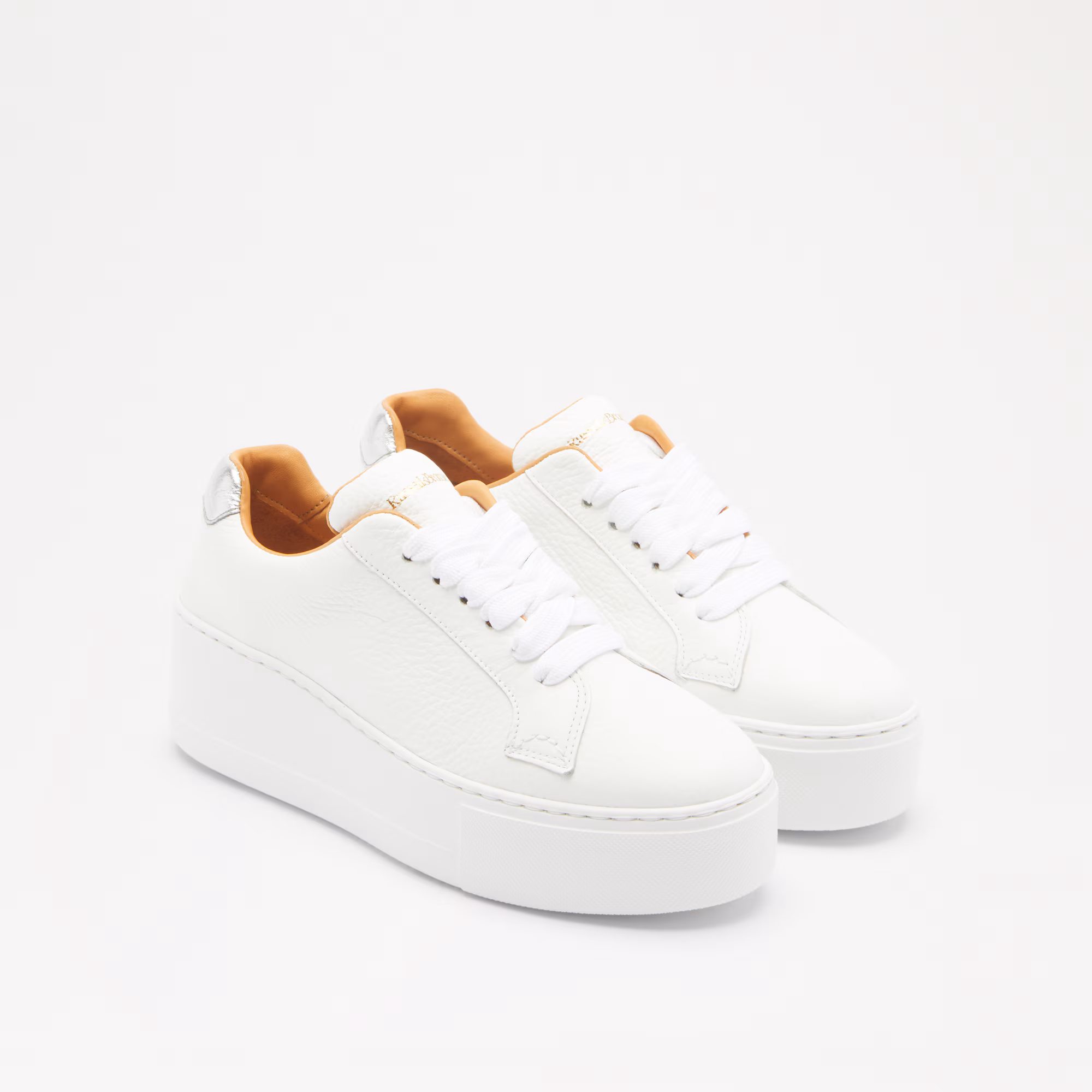 Park Cord<br>Lace Up Flatform Trainer