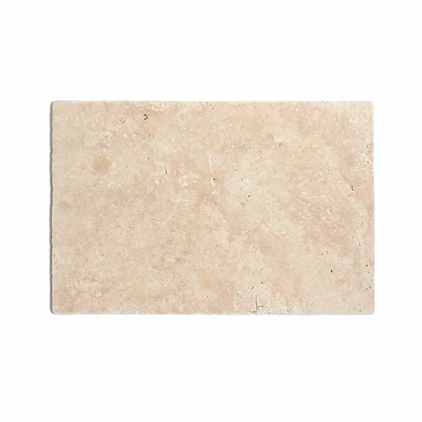 Dallage sol Travertin 40.6x61x1.2 cm - couleur Walnut - 1er choix