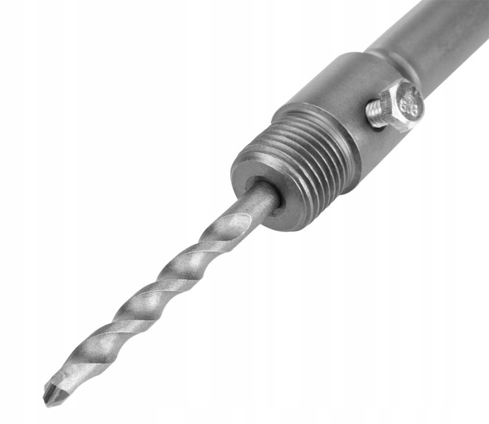 Adapter do otwornic SDS Max oraz wiertło pilotujące M22 190mm GRAPHITE