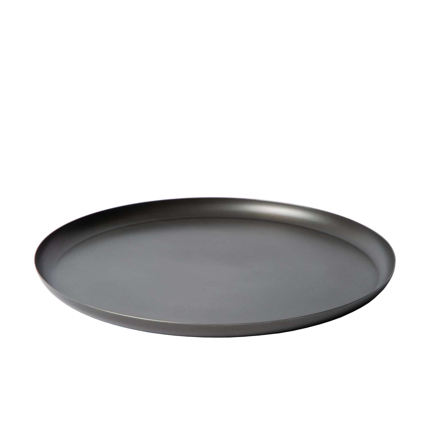 Atmooz Eleo Schaal – Ø34 cm – Antique Zink – Metalen Decoratieschaal