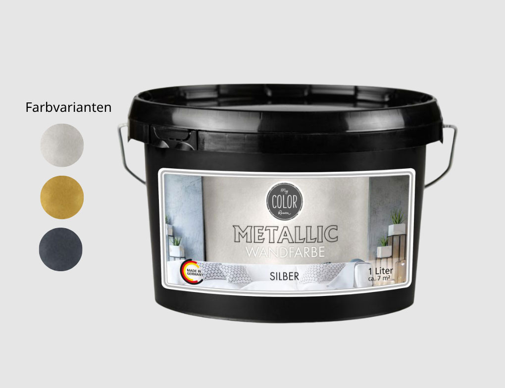 MCR Metallic Wandfarbe