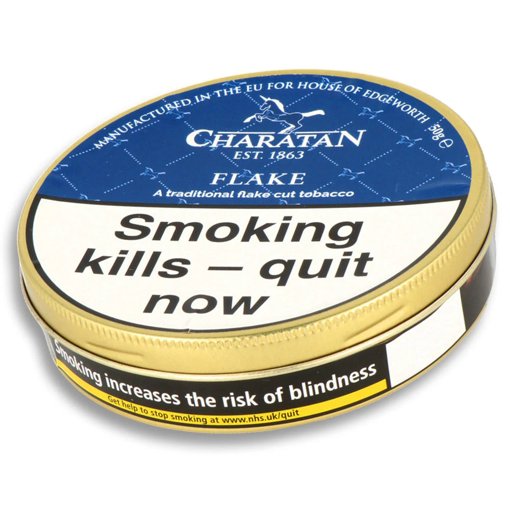 Charatan Flake Pipe Tobacco 50g Tin