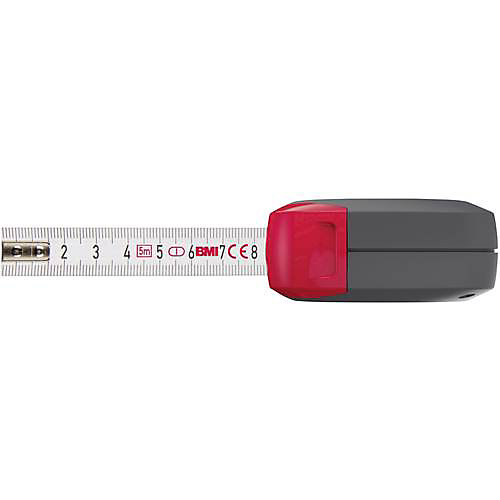 Mètre-ruban de poche BMI VARIO 8 m, ruban acier 19 mm, précision CE I