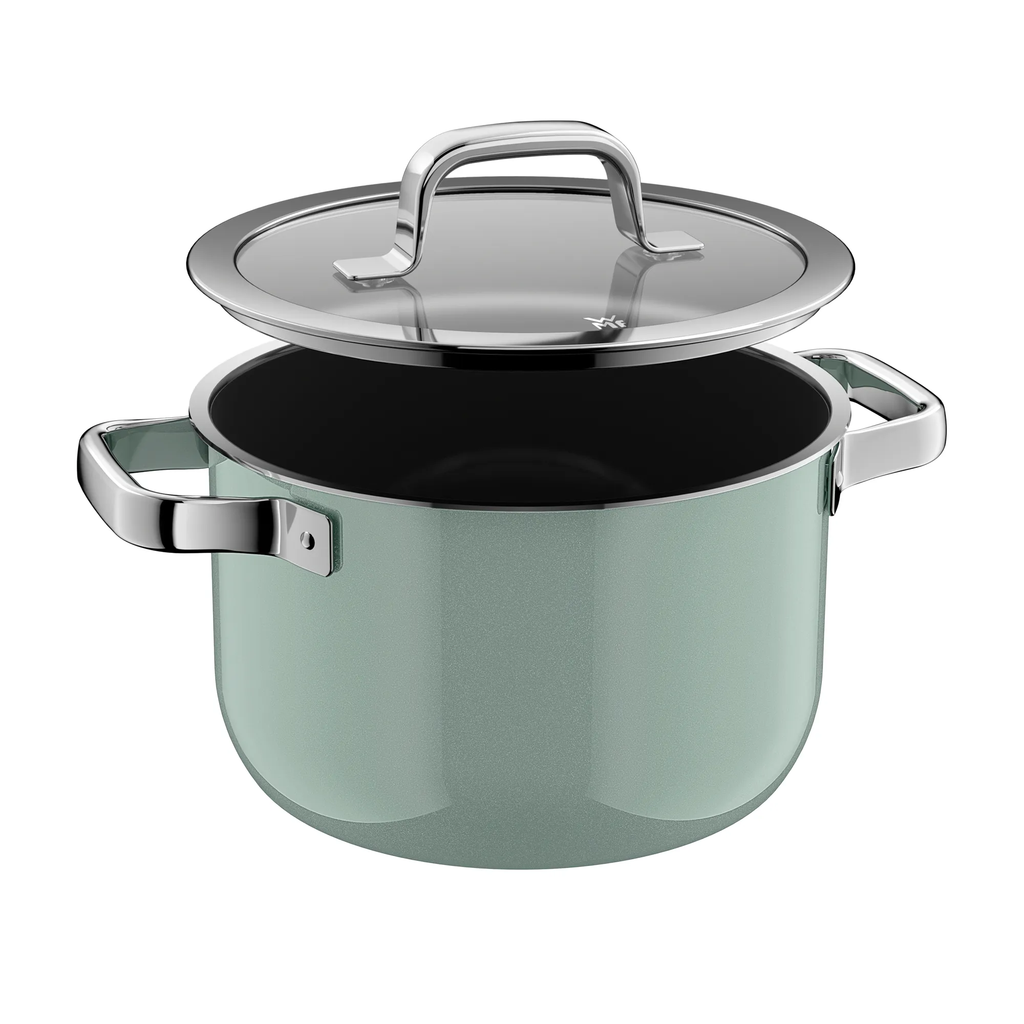 Fusiontec Mineral Pro, Soup Pot With Lid, 20 cm, Eucalyptus Haze