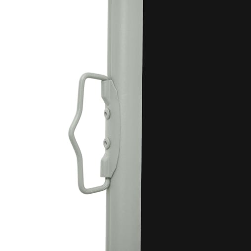 NNEVL Patio Retractable Side Awning 100x300 cm Black
