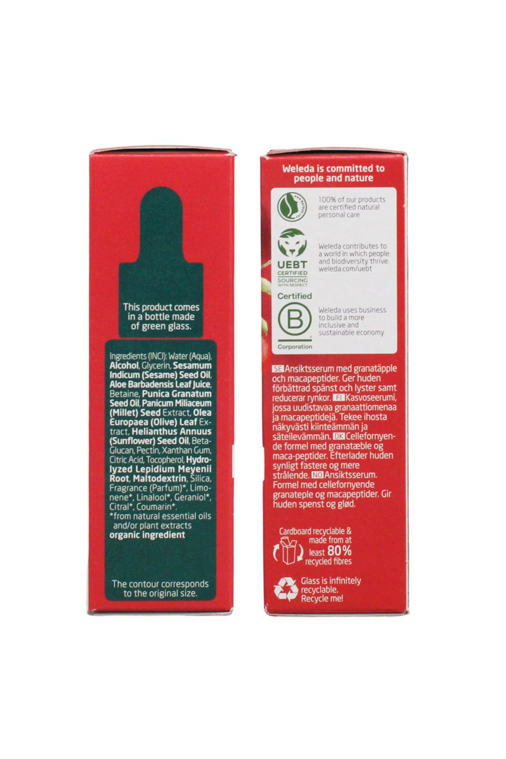 Weleda Pomegranate & Maca Peptides Firming Serum 30ml