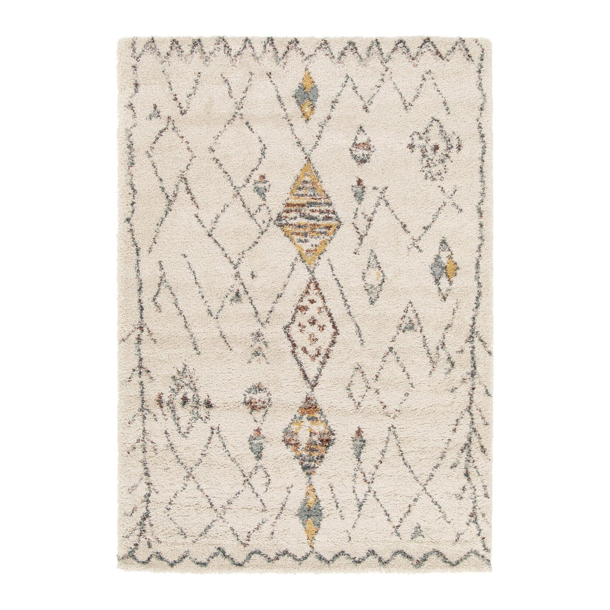 AFK Living vloerkleed Tizi - zeer zacht - beige - 120 x 170 cm