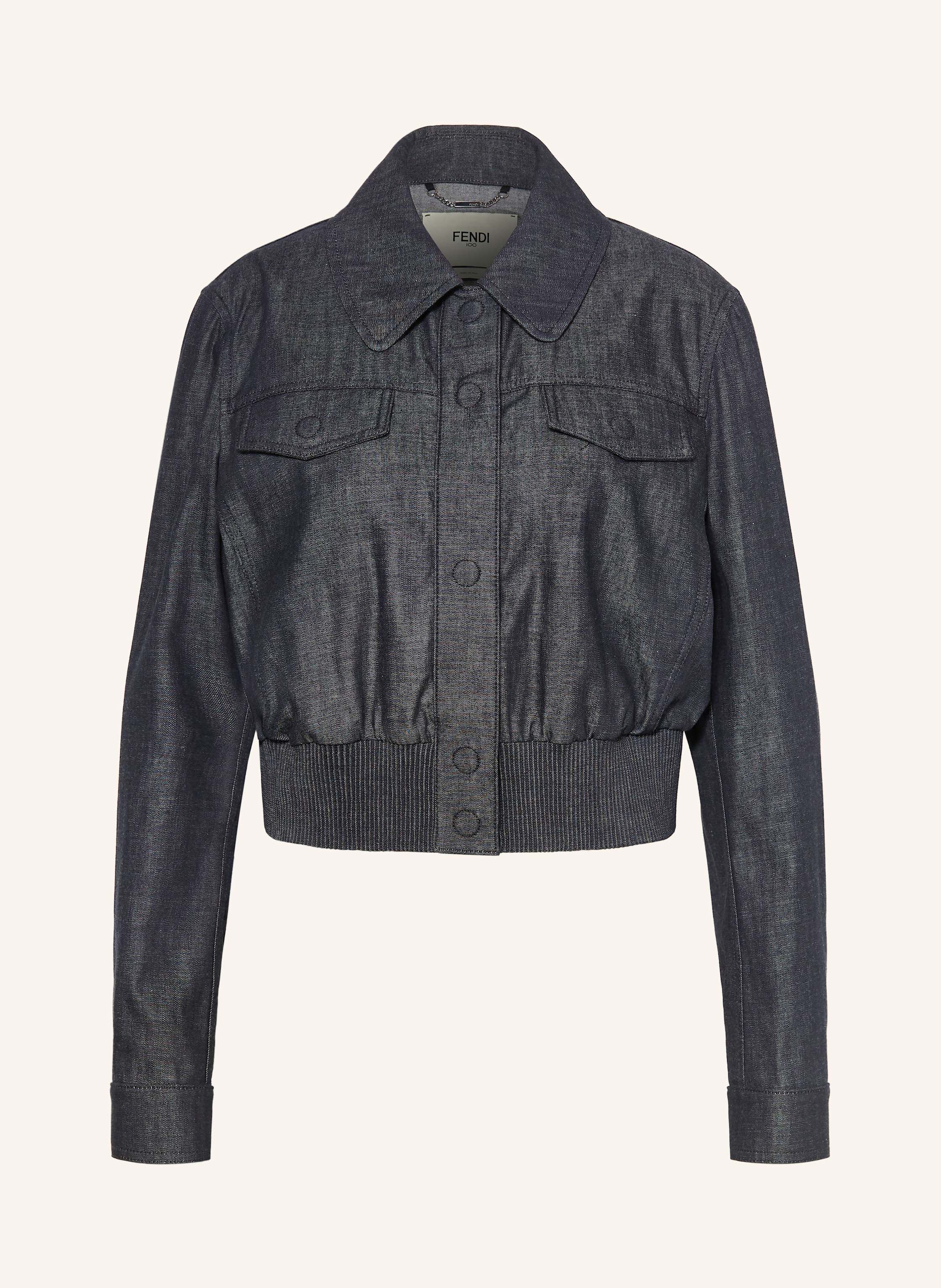 FENDI Cropped-Jeansjacke