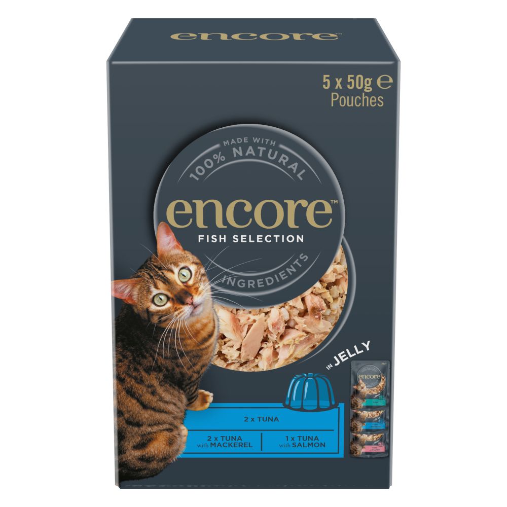 Encore Cat Jelly Pouch Multipack 5 x 50g