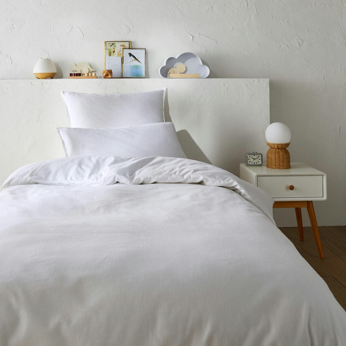 Housse de couette enfant, flanelle coton, Clara