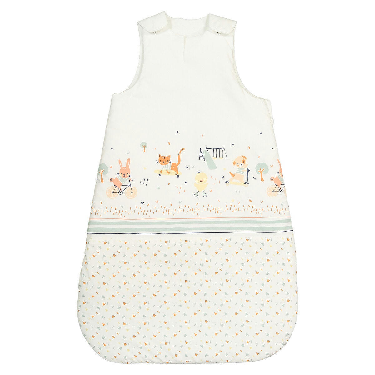 Gigoteuse coton bio, Animaux Skateurs
