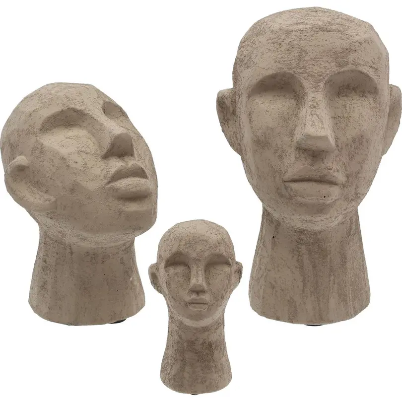 Figur Skulptur Kopf