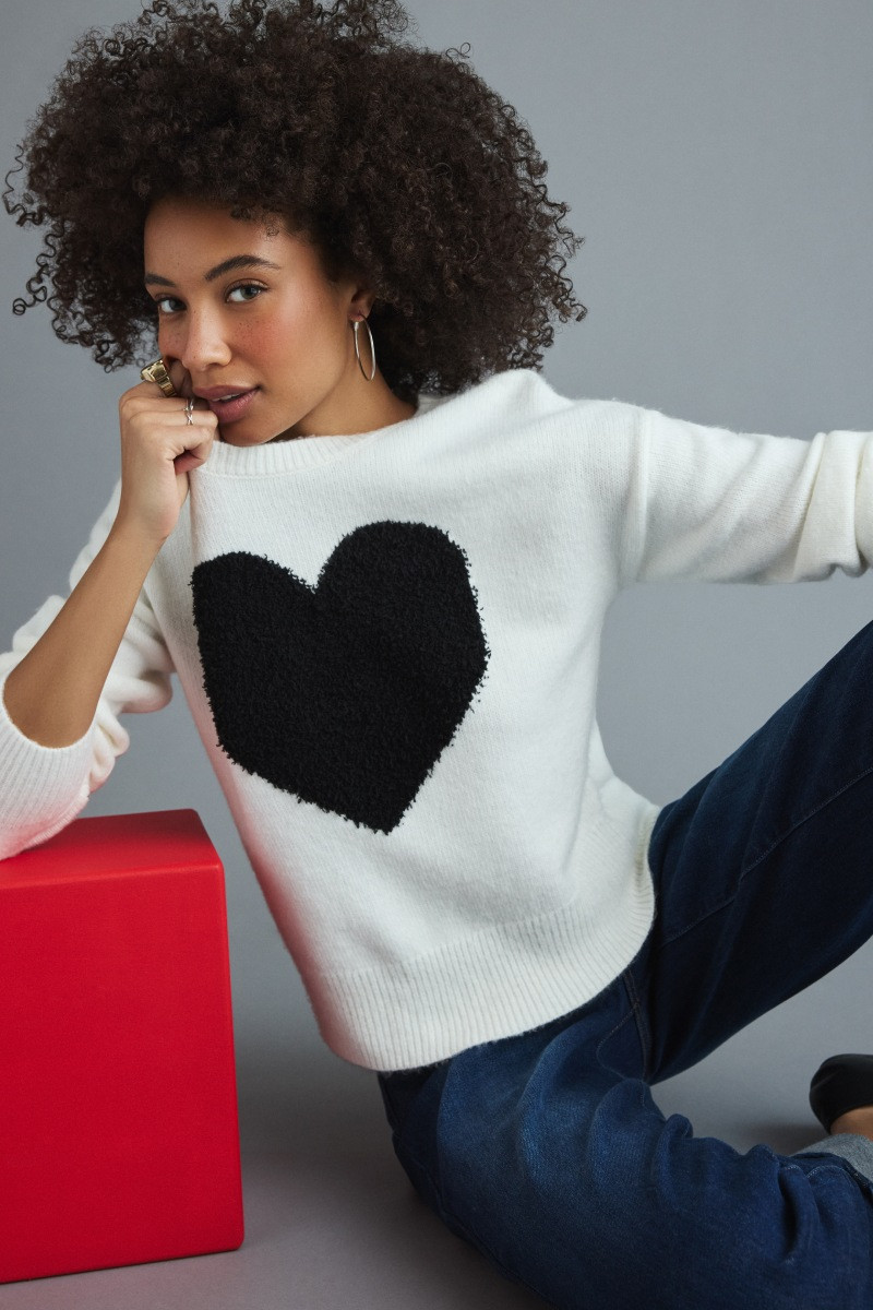 Emma Heart Sweater