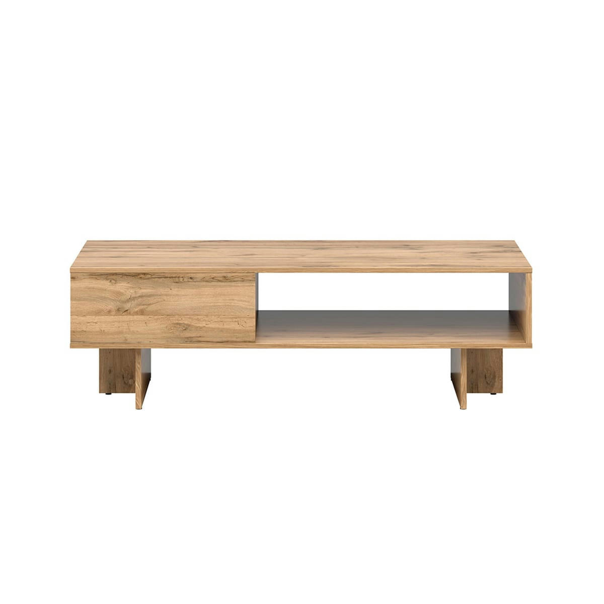 - Table basse 1 tiroir 1 niche naturel