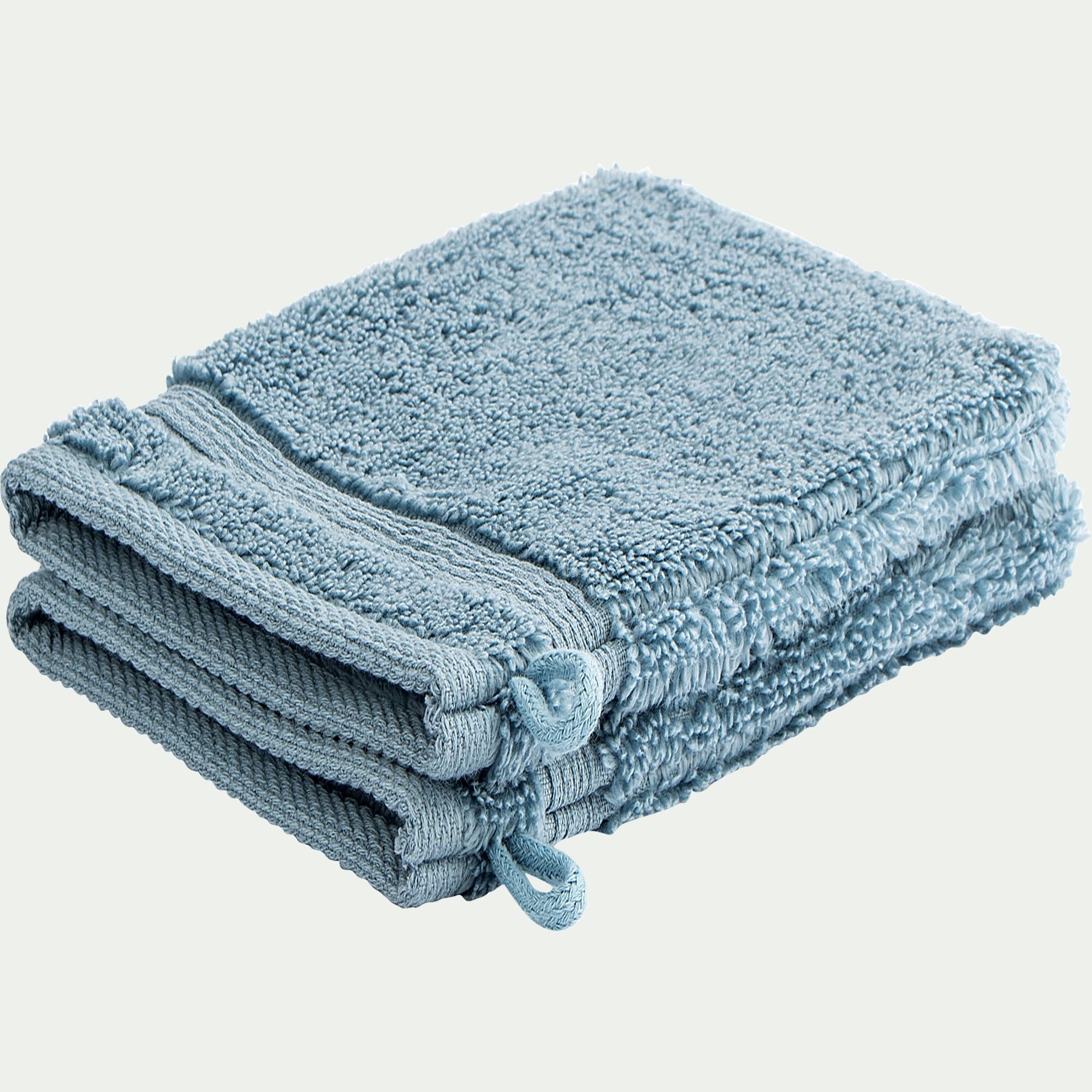 NOUN - Linge de toilette - bleu autan
