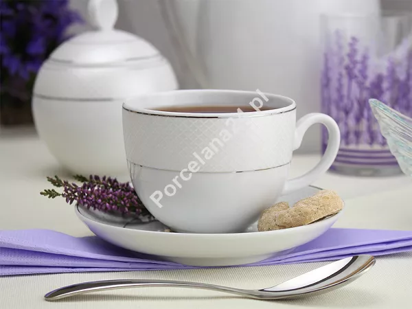 Garnitur do kawy na 12 osób (27 el.) Waza - Classic WA-100 SATYNA