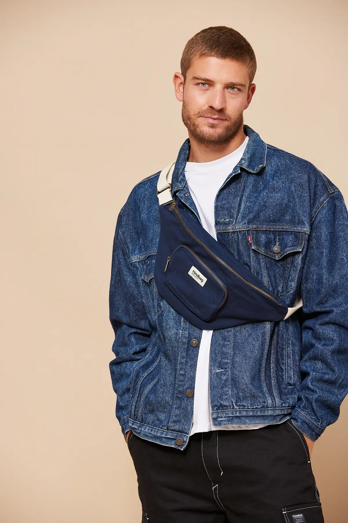 Sac banane XL Sofia Navy