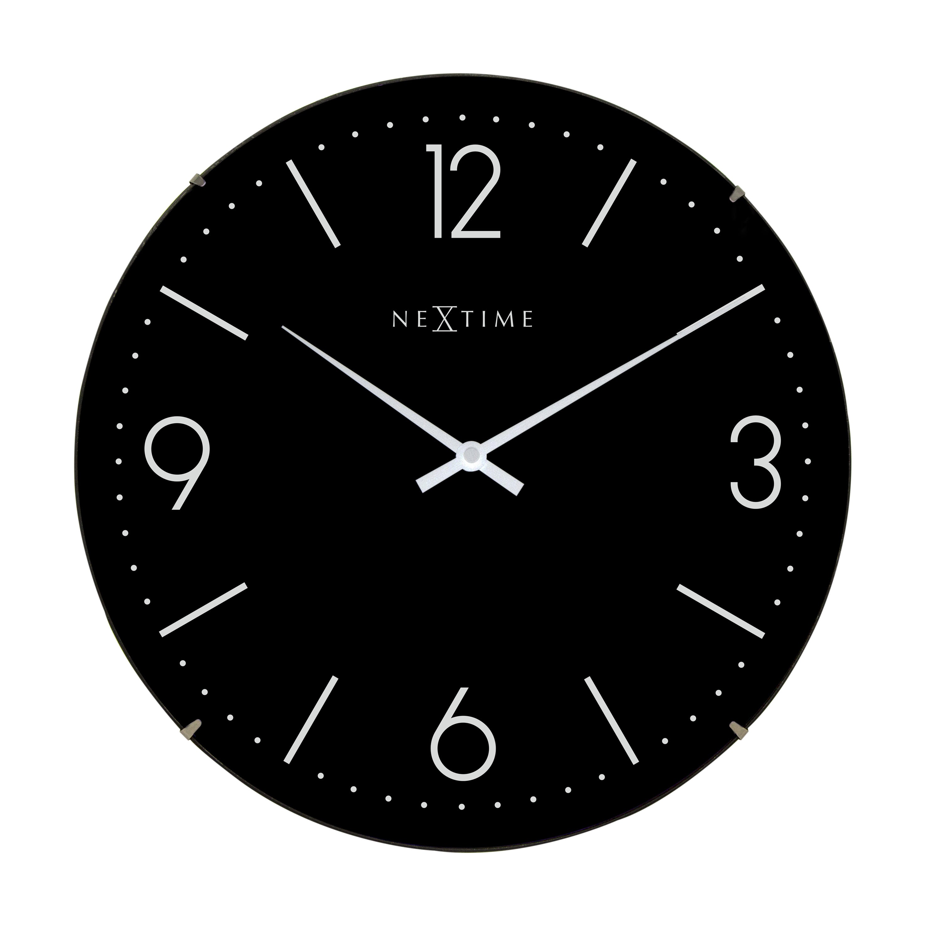 NeXtime Basic Dome Wandklok Ø 35,6 cm