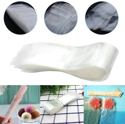 NNEOBA 100Pcs Disposable Ice Pop Mold Bags with Funnel