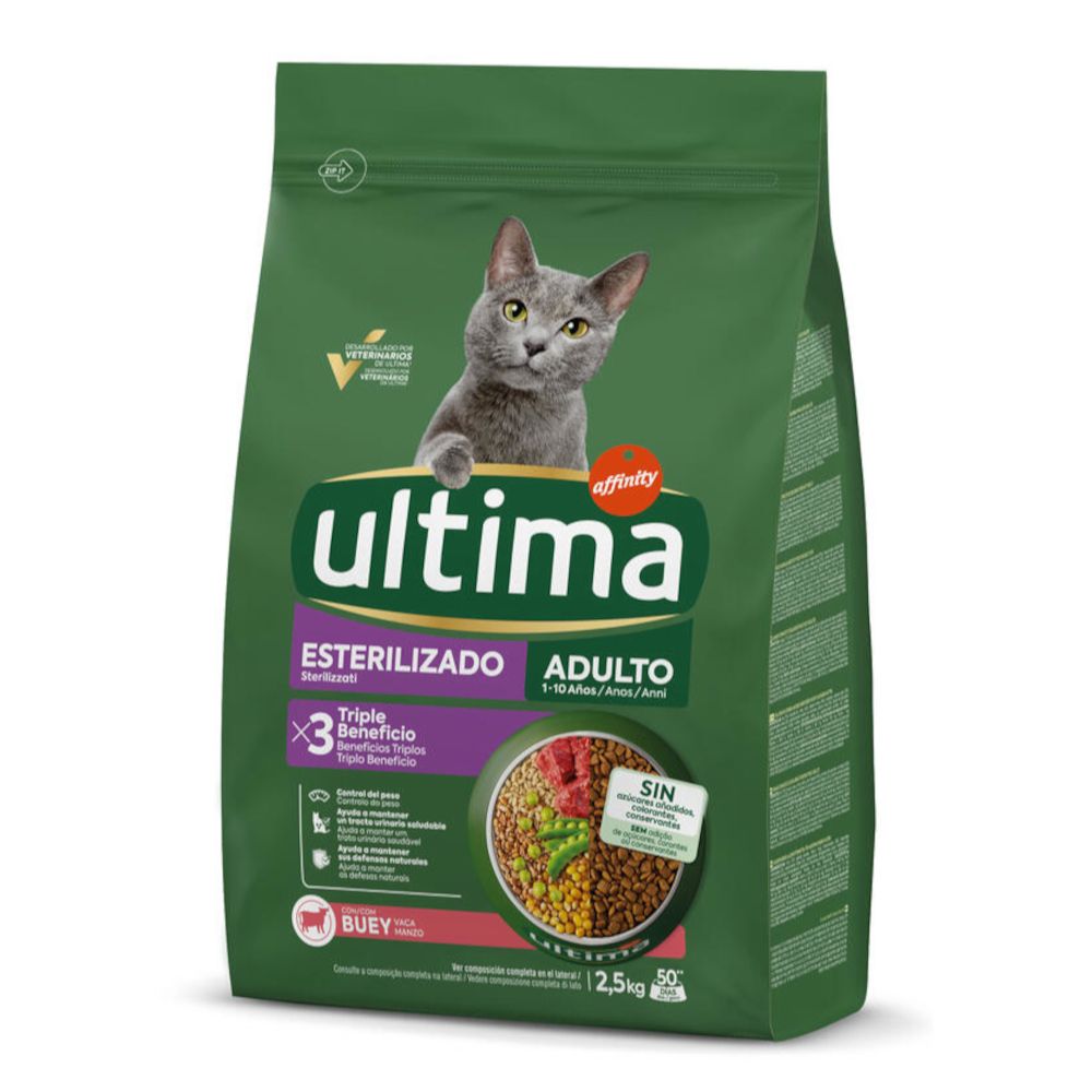 Ultima Sterilised Adult Beef