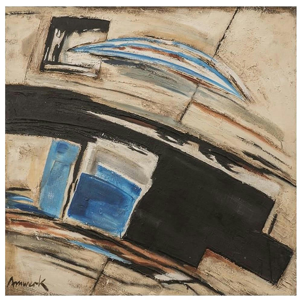 - Tableau impression sur toile paysage en vitesse 60x60cm