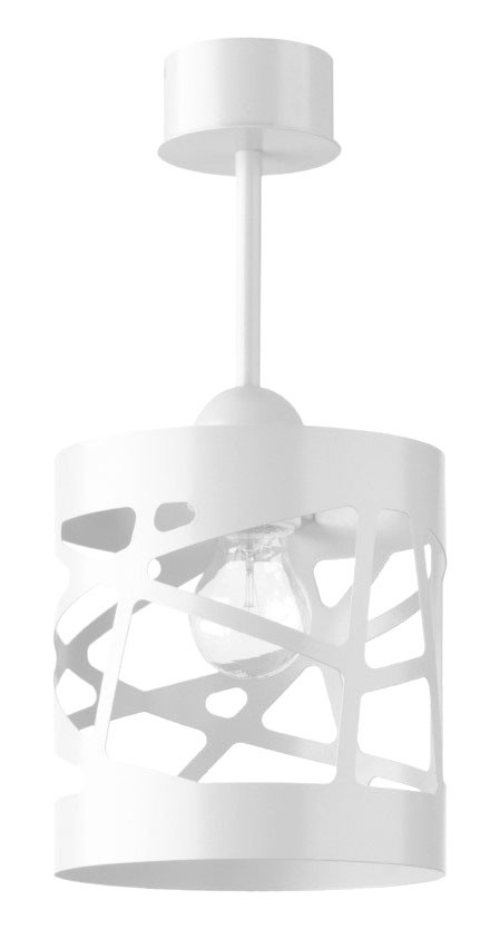 Lampa wisząca Moduł Frez biała 1xE27x15W IP20 Sigma Lighting